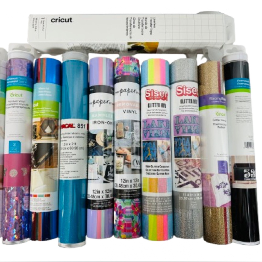 Lot of Cricut Supplies Box 1